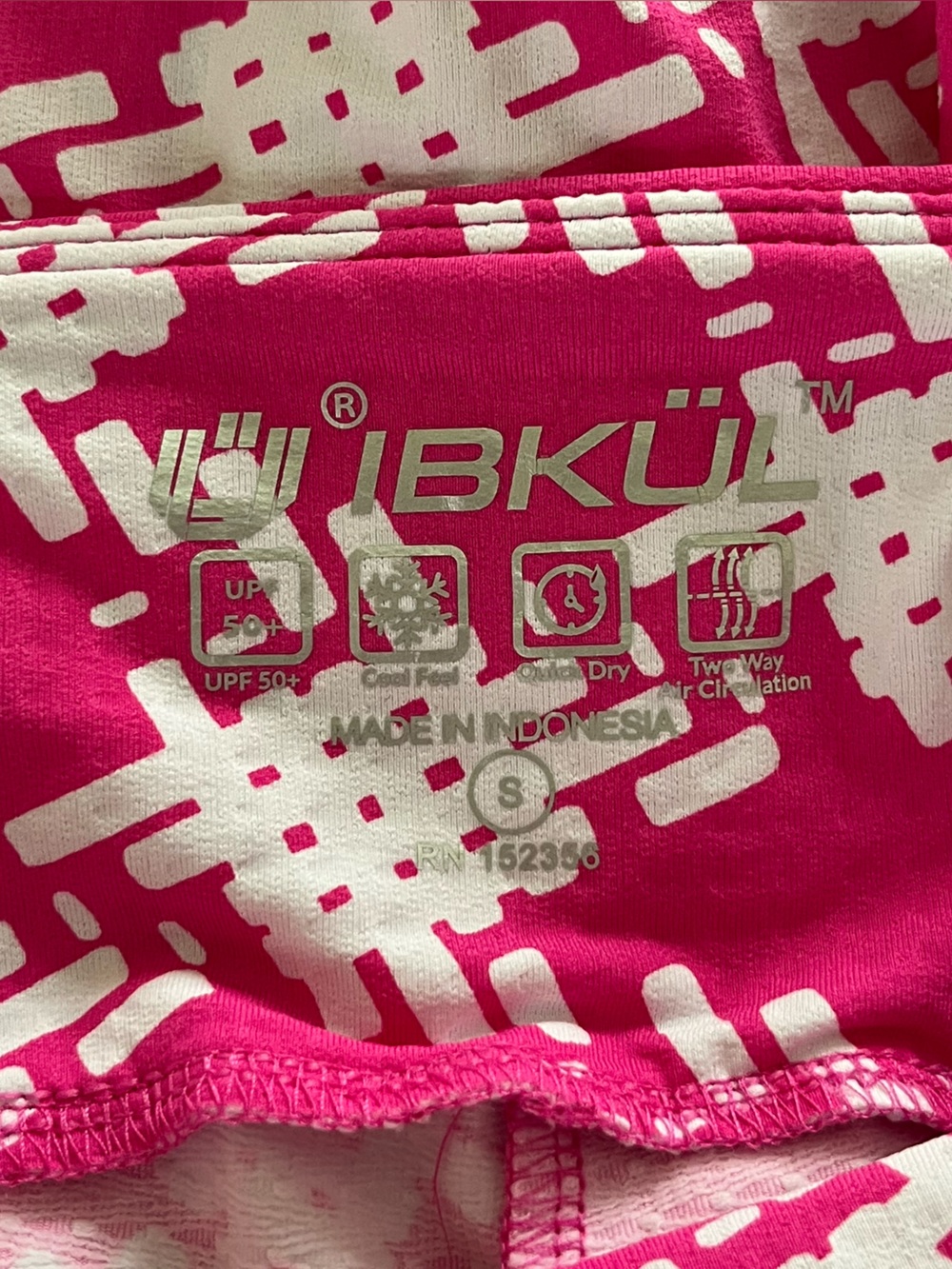 IBKUL Hot Pink & White Houndstooth Print Skort NWT - Picture 6 of 9